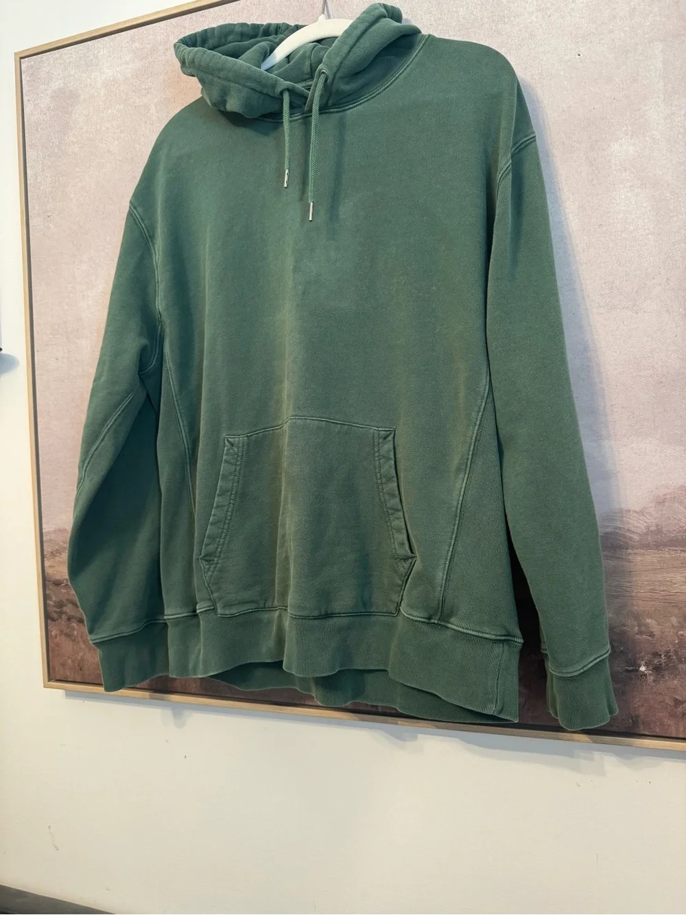 J. Crew  Vintage Green Hoodie Size L